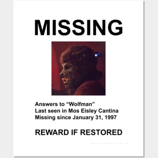 Missing Wolfman Posters and Art